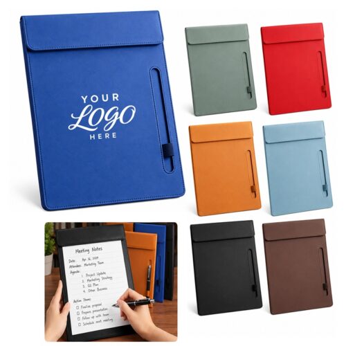 LMGSC058 Faux Leather Document Padfolio