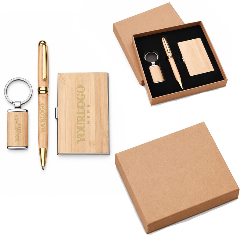 LMGSC060_L LMGSC060 3-Piece Bamboo Executive Set