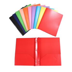 SMPSH101 Two-Pocket Poly Folder