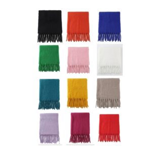 SMPSH112_B SMPSH112 Oversized Chunky Knit Scarf