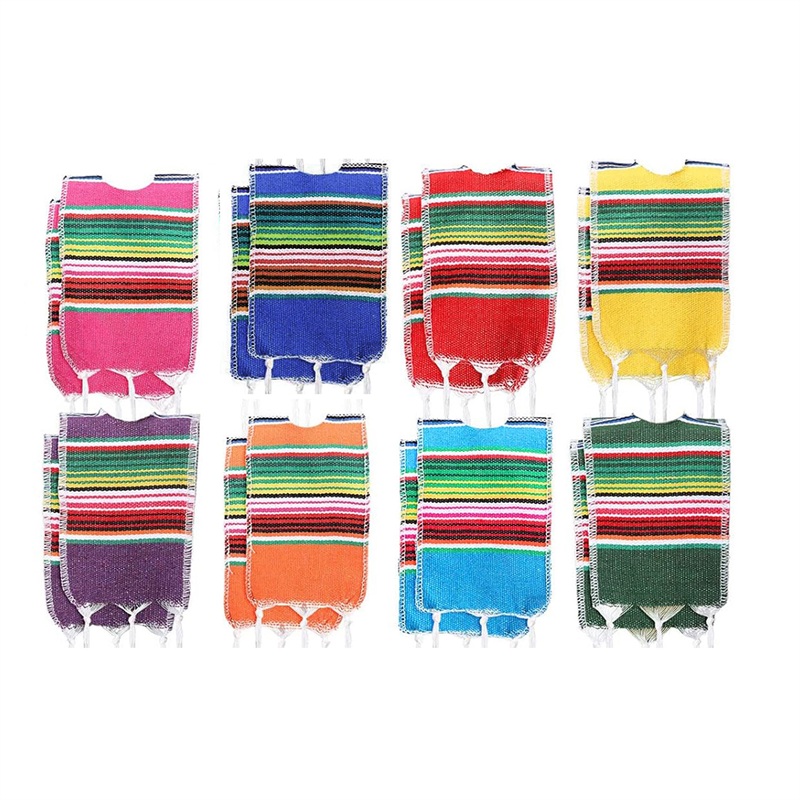 SMPSH120 Mini Serape-Style Bottle Poncho