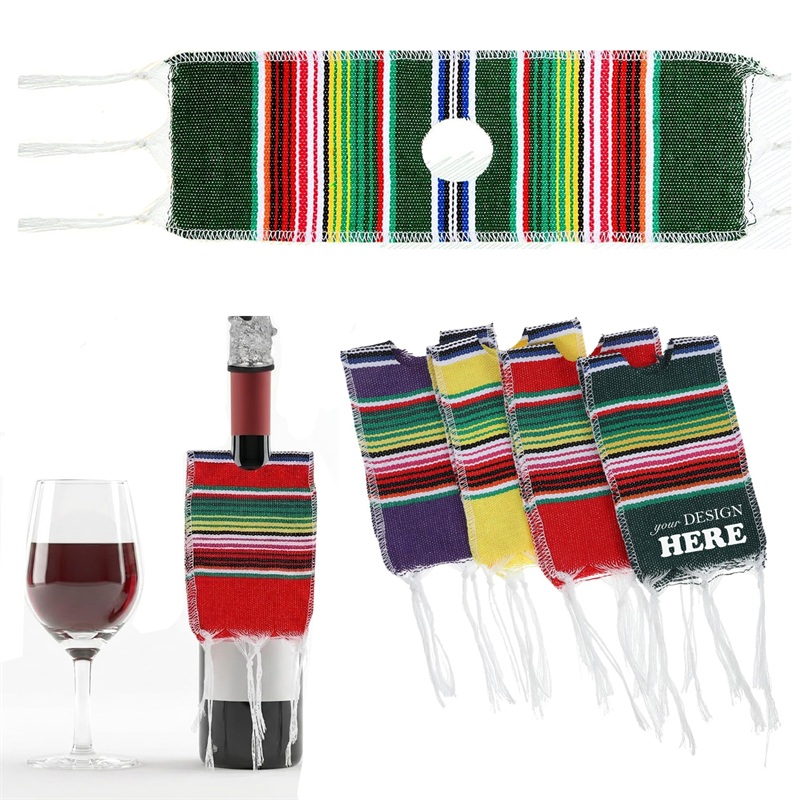 SMPSH120 Mini Serape-Style Bottle Poncho