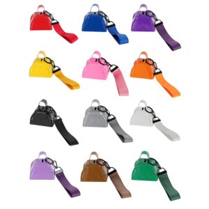 SMPSH131_B SMPSH131 Metal Cowbell with Wrist Strap