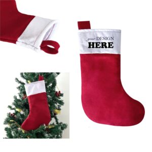 SMPSH137_L SMPSH137 Felt Christmas Stocking