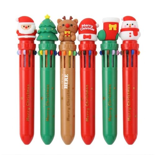 SMPSH141 10-in-1 Christmas Ballpoint Pen