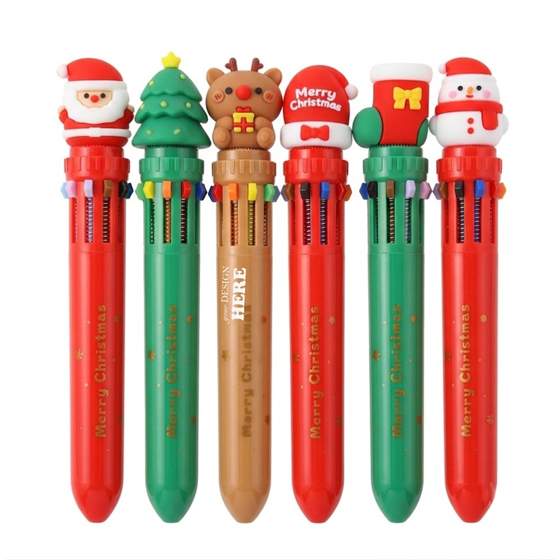SMPSH141_L SMPSH141 10-in-1 Christmas Ballpoint Pen
