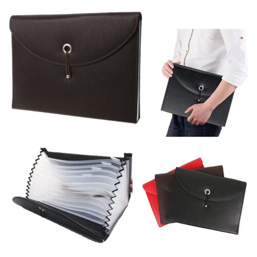 SMPSH159 Accordion PU File Organizer