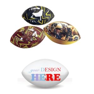 SMPSH161_L SMPSH161 5" Full-Color Stuffed Mini Football