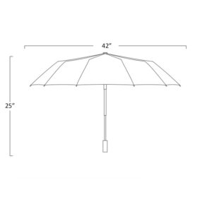 SMPSH163_B SMPSH163 Auto Open/Close Umbrella with Rotating Flashlight Handle