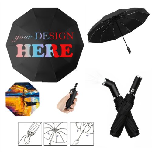 SMPSH164_L SMPSH164 Full-Color Custom Umbrella with LED Flashlight Handle