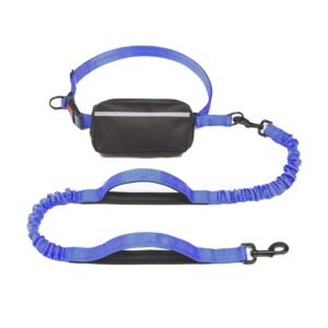 SMPSH166 Hands-Free Bungee Dog Leash with Storage Pouch