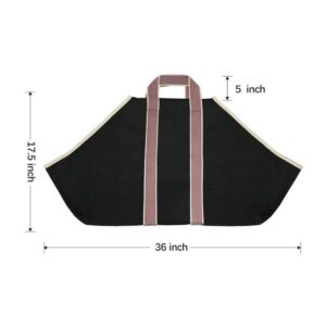 SMPSH167 Heavy-Duty Canvas Firewood Carrier