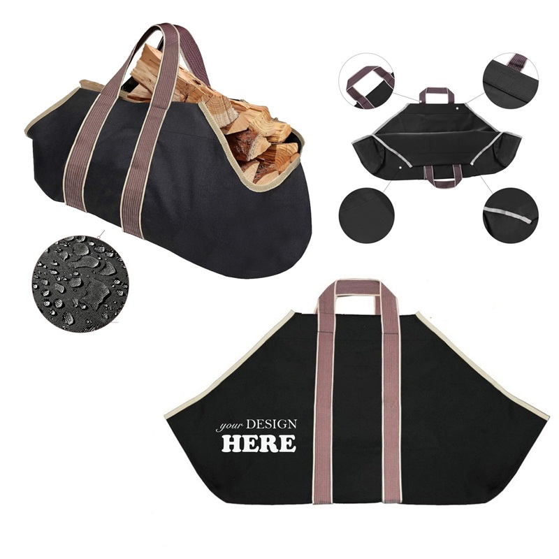 SMPSH167 Heavy-Duty Canvas Firewood Carrier