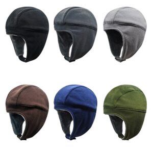 SMPSH176_B SMPSH176 Fleece Earflap Skull Cap