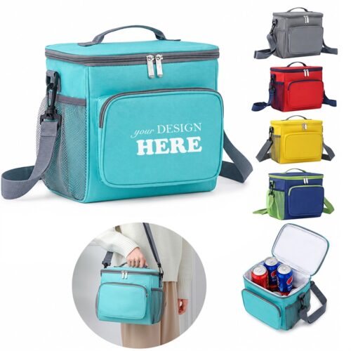 SMPSH182 Insulated Lunch Cooler Bag with Shoulder Strap