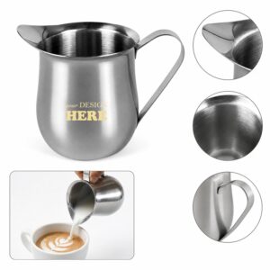 SMPSH185_L SMPSH185 5 oz 304 Stainless Steel Milk Frothing Pitcher