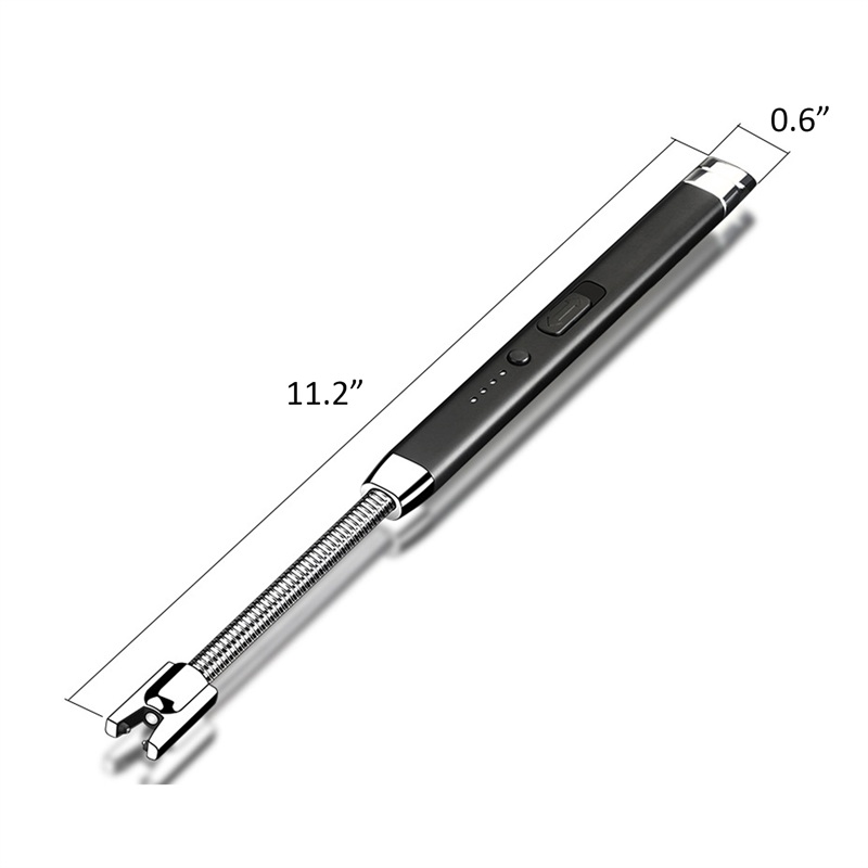 SMPSH188_B SMPSH188 Rechargeable Flexible Arc Lighter with LED Light