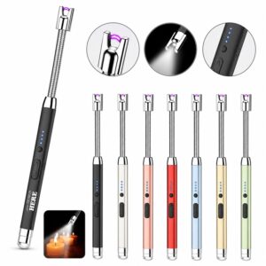 SMPSH188_L SMPSH188 Rechargeable Flexible Arc Lighter with LED Light
