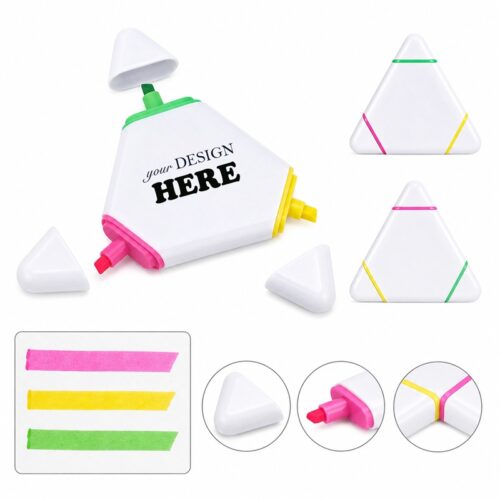 SMPSH190_L SMPSH190 3-Color Triangle Highlighter