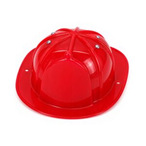 SMPSH192_B SMPSH192 Kids Plastic Firefighter Hat