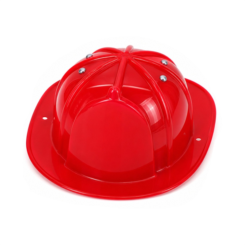 SMPSH192_B SMPSH192 Kids Plastic Firefighter Hat