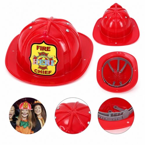 SMPSH192 Kids Plastic Firefighter Hat