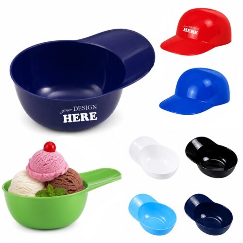 SMPSH203_L SMPSH203 12 oz Baseball Cap Snack Bowl