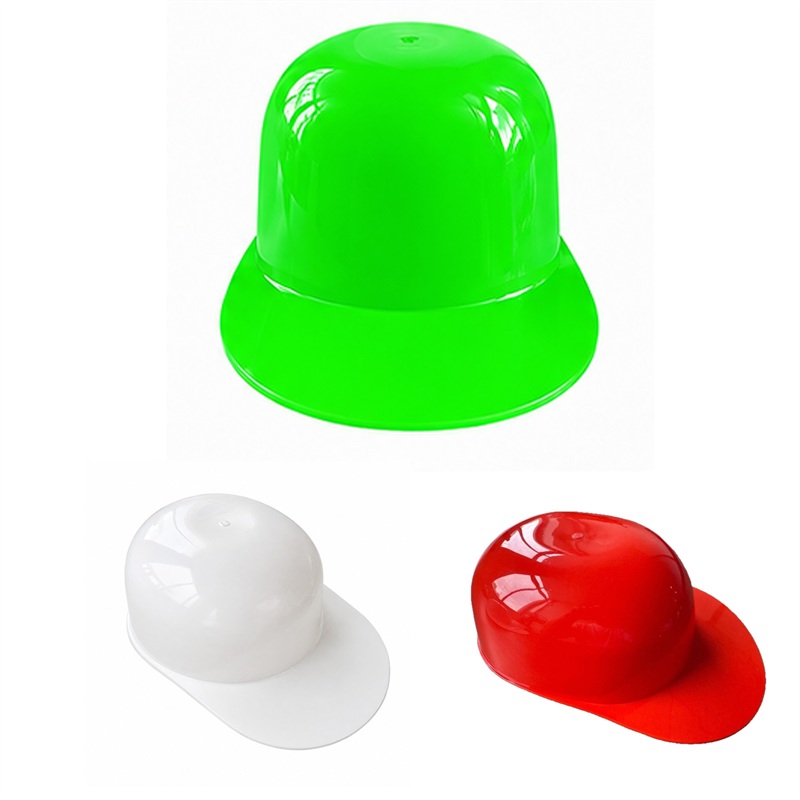 SMPSH206 50 oz Plastic Helmet Snack Bowl