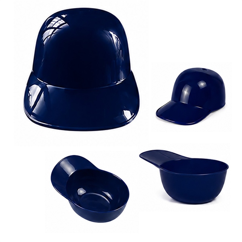 SMPSH207_B SMPSH207 68 oz Plastic Helmet Snack Bowl