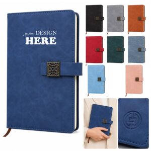 SMPSH211_L SMPSH211 A5 Vintage Clasp PU PU Leather Journal
