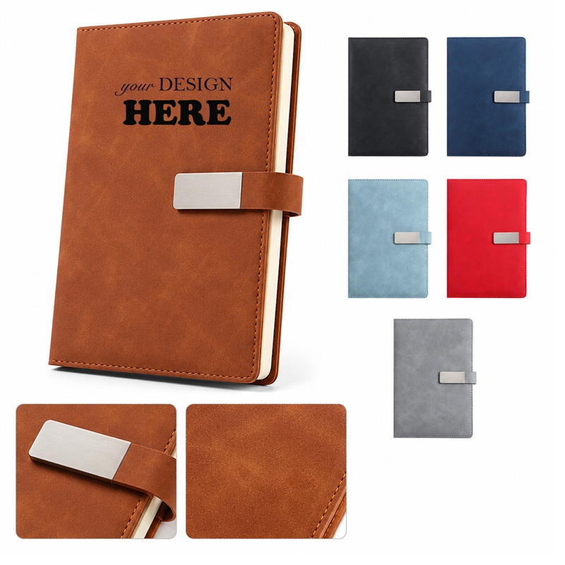 SMPSH213_L SMPSH213 A5 PU Leather Magnetic Closure Journal