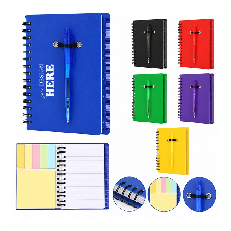 SMPSH214_L SMPSH214 Spiral Notebook w/ Pen