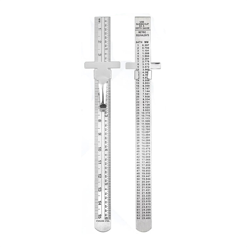 SMPSH215 6" Stainless Steel Woodworking Marking Gauge