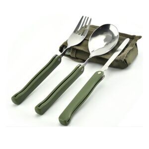 SMPSH219_B SMPSH219 3-Piece Folding Stainless Steel Cutlery Set
