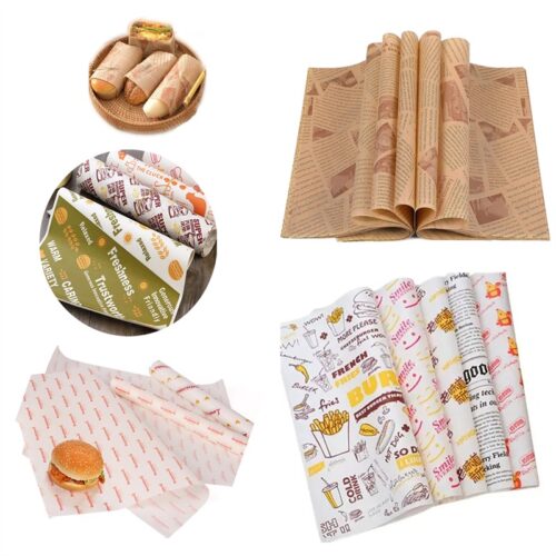 SMPSH220 Custom Greaseproof Food Wrapping Paper