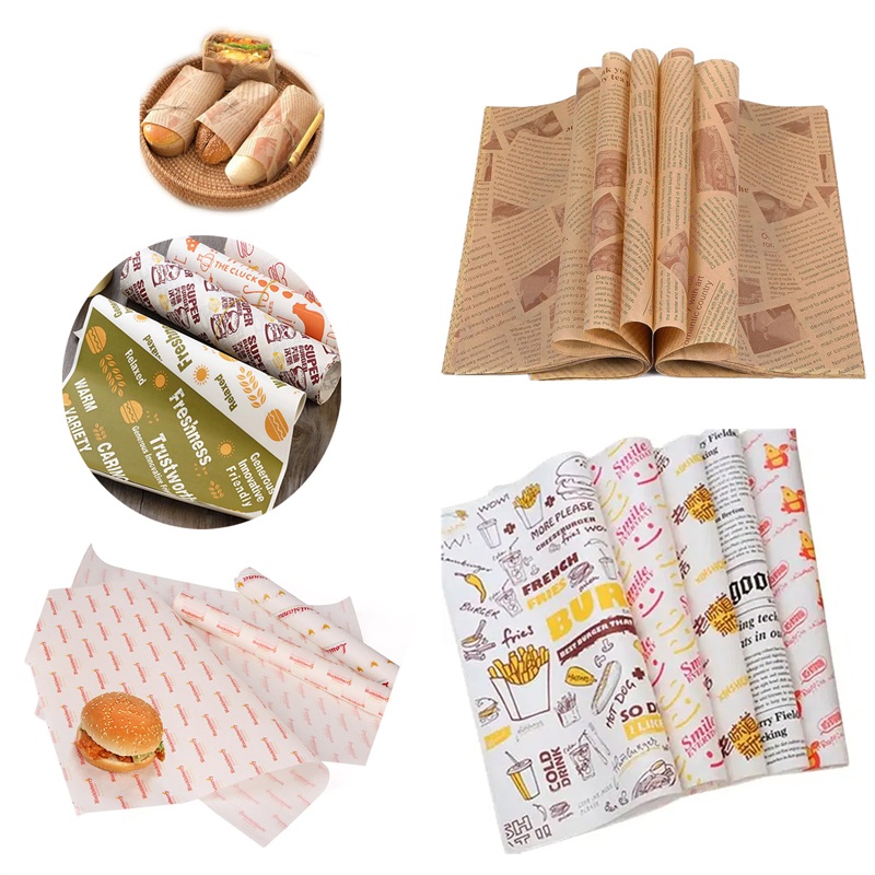 SMPSH220 Custom Greaseproof Food Wrapping Paper