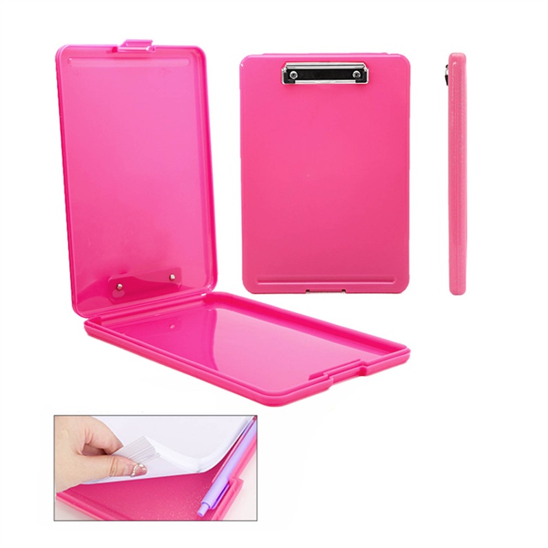 SMPSH227_B SMPSH227 Plastic Storage Clipboard w/Pen Holder