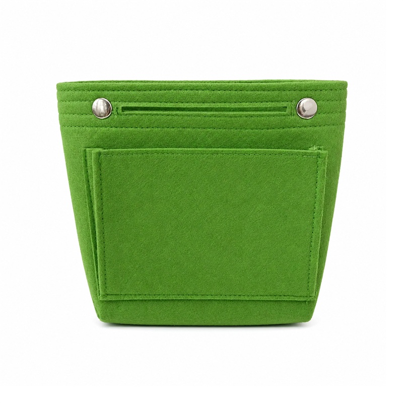 SMPSH233_B SMPSH233 Mini Felt Purse Organizer Insert with Handles