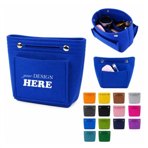 SMPSH233 Mini Felt Purse Organizer Insert with Handles