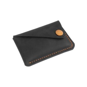 SMPSH234_B SMPSH234 Leather Snap Card Wallet