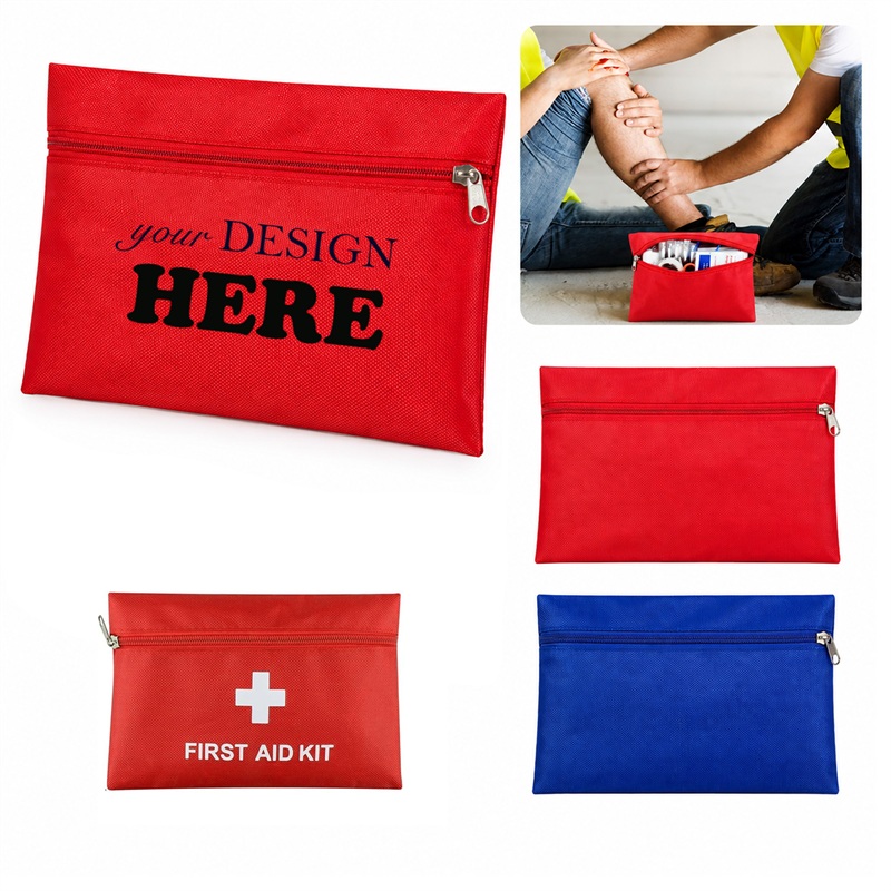 SMPSH259_L SMPSH259 Empty First Aid Zipper Pouch