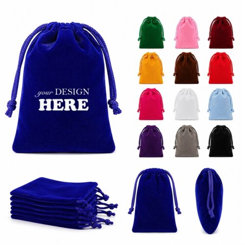 SMPSH272 Velvet Drawstring Pouch