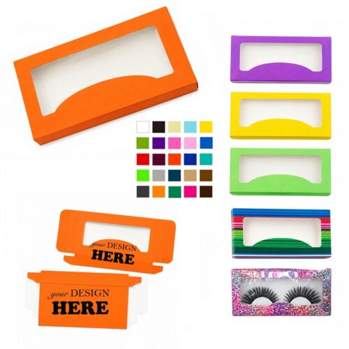 SMPSH273 Eyelash Packaging Paper Box with Clear Window