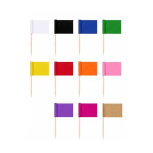 SMPSH277_B SMPSH277 Mini Paper Flag Food Picks