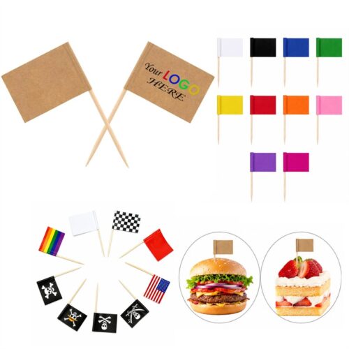 SMPSH277 Mini Paper Flag Food Picks