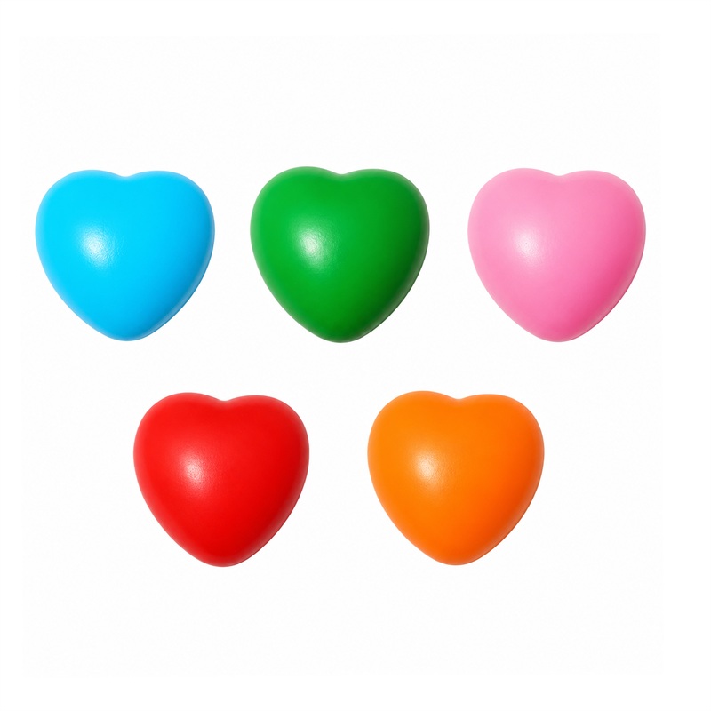 SMPSH283_B SMPSH283 Heart Shaped Stress Reliever