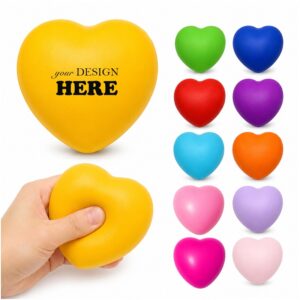 SMPSH283_L SMPSH283 Heart Shaped Stress Reliever