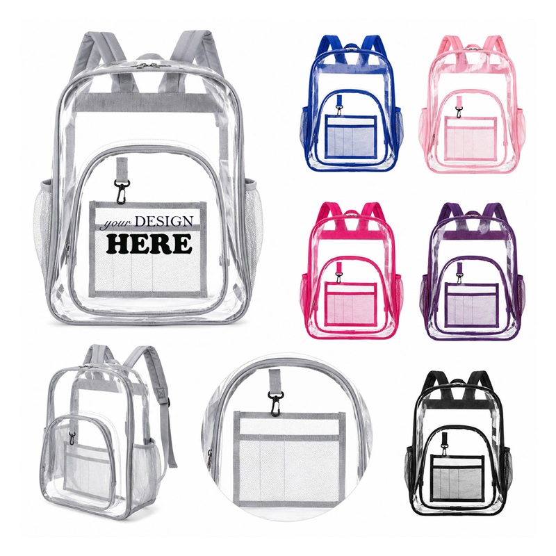 SMPSH294 Clear PVC Backpack