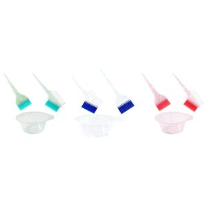 SMPSH297_B SMPSH297 3-Piece Hair Dye Bowl and Brush Set
