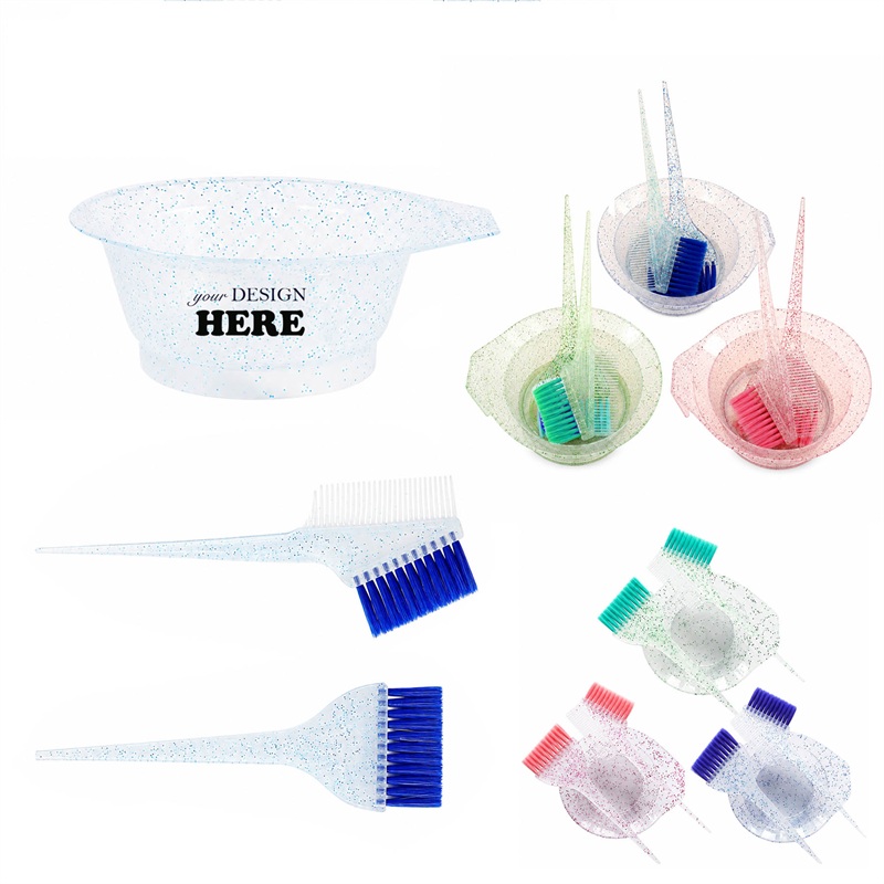 SMPSH297_L SMPSH297 3-Piece Hair Dye Bowl and Brush Set